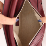 Loewe Leather Mini Puzzle Bag with Loewe Rugby Strap - FashioNica