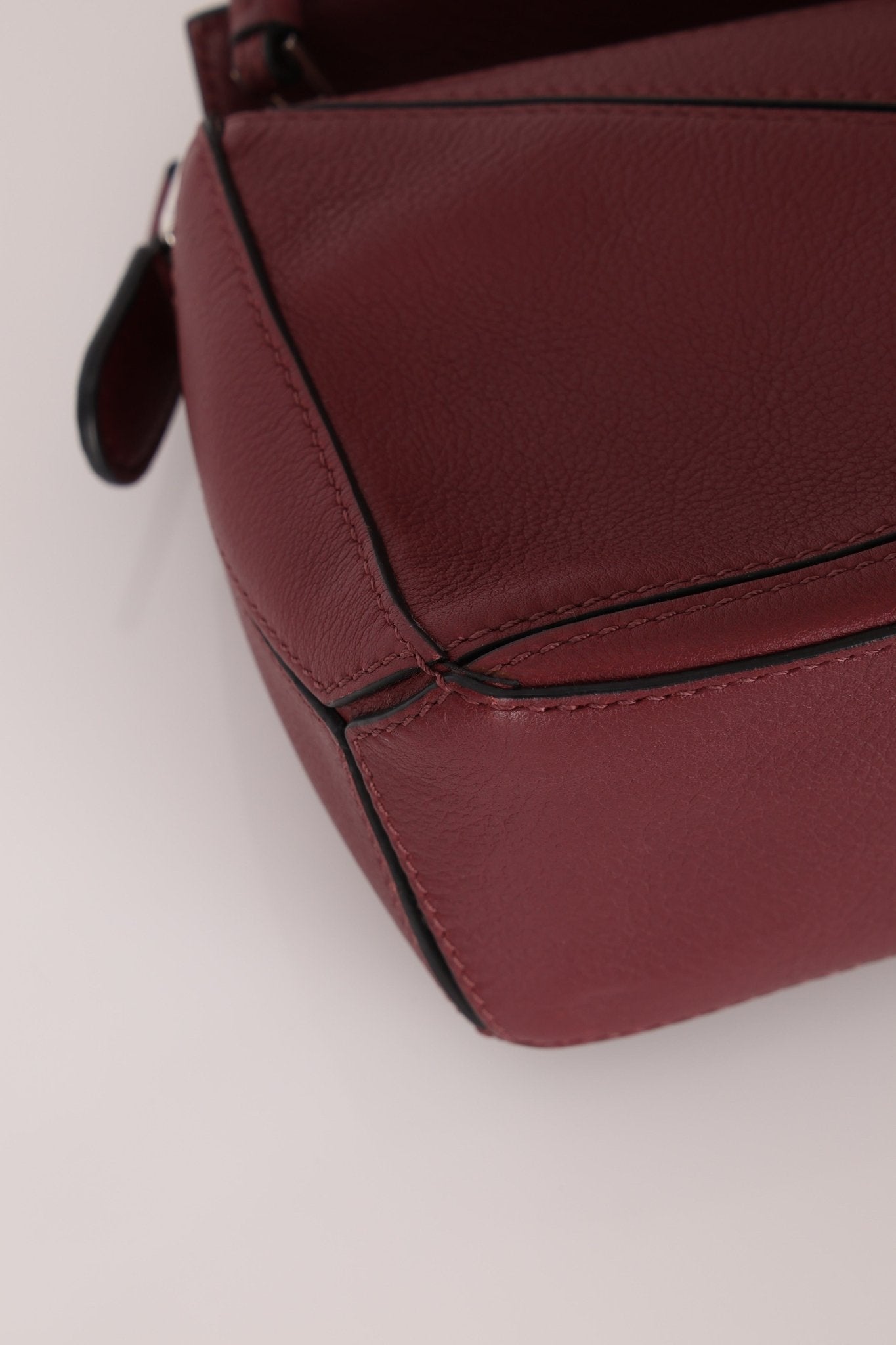 Loewe Leather Mini Puzzle Bag with Loewe Rugby Strap - FashioNica