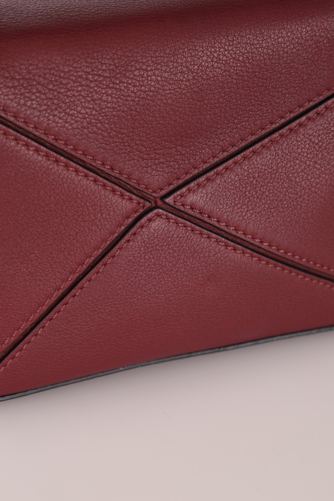 Loewe Leather Mini Puzzle Bag with Loewe Rugby Strap - FashioNica