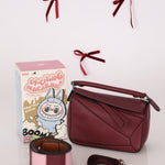 Loewe Leather Mini Puzzle Bag with Loewe Rugby Strap - FashioNica