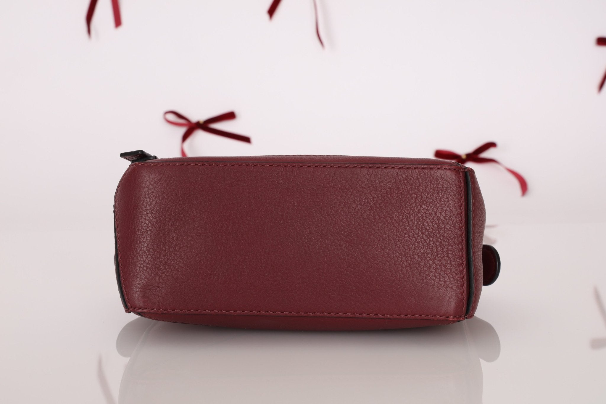 Loewe Leather Mini Puzzle Bag with Loewe Rugby Strap - FashioNica