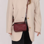 Loewe Leather Mini Puzzle Bag with Loewe Rugby Strap - FashioNica