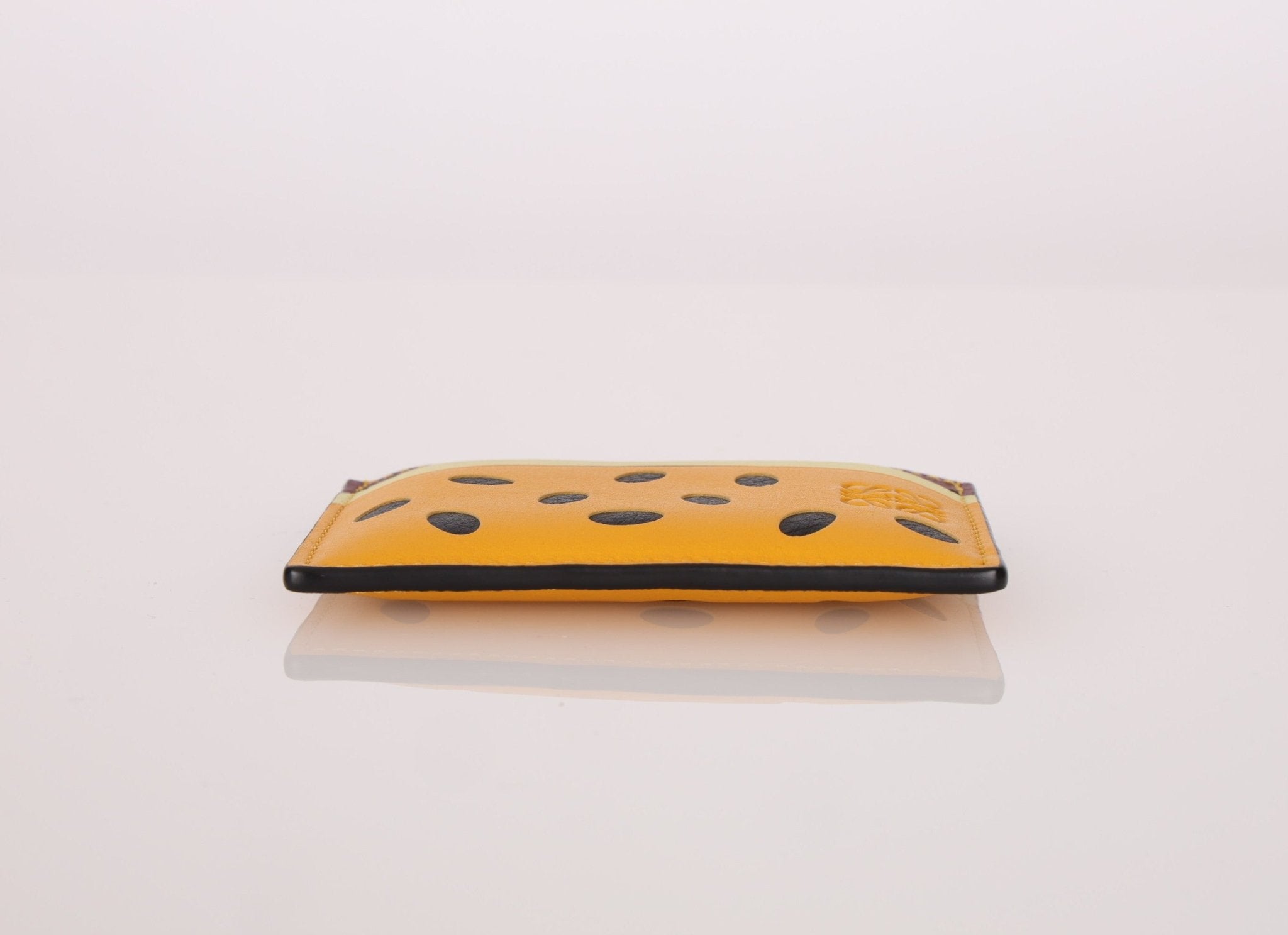Loewe Leather Passion Fruit Cardholder - FashioNica