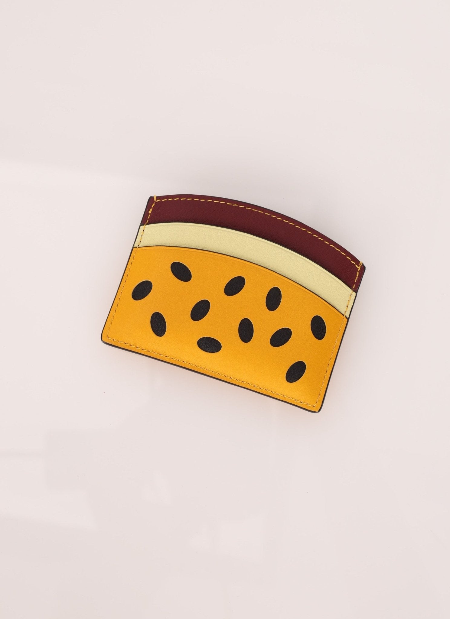 Loewe Leather Passion Fruit Cardholder - FashioNica