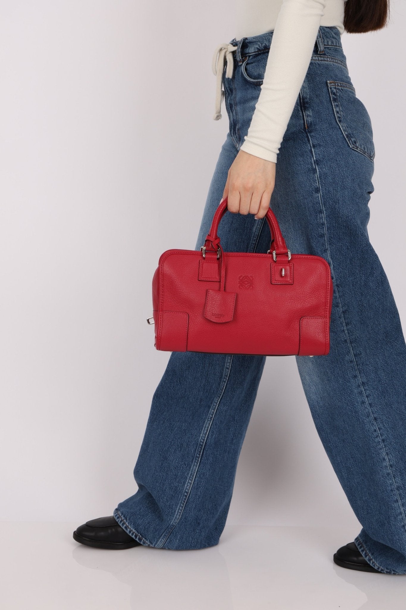 Loewe Leather Raspberry Amazona 28 - FashioNica