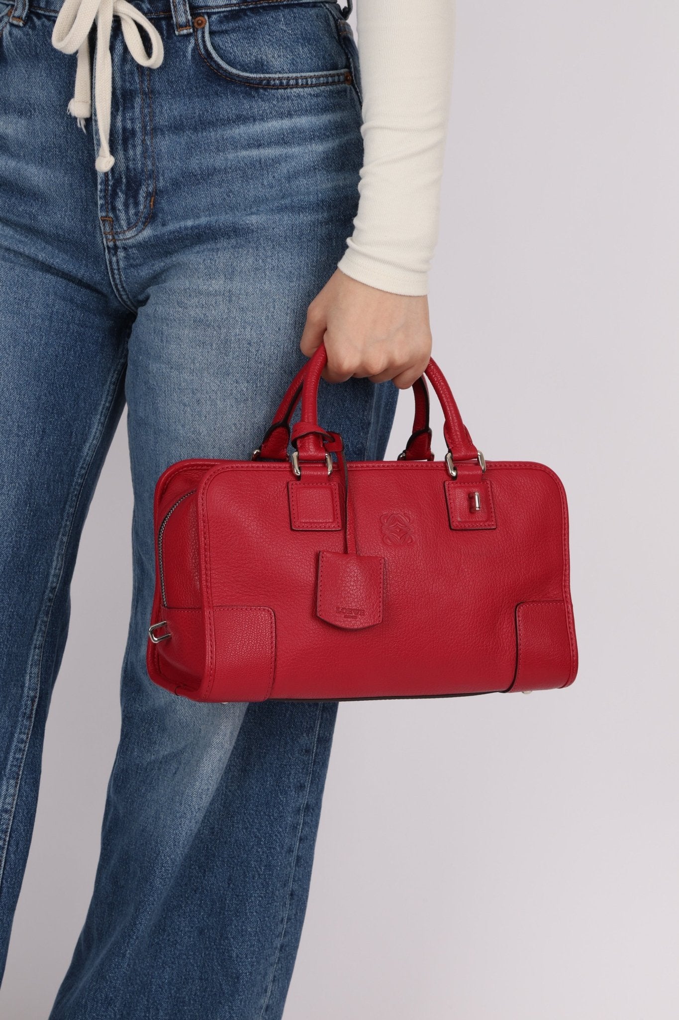 Loewe Leather Raspberry Amazona 28 - FashioNica