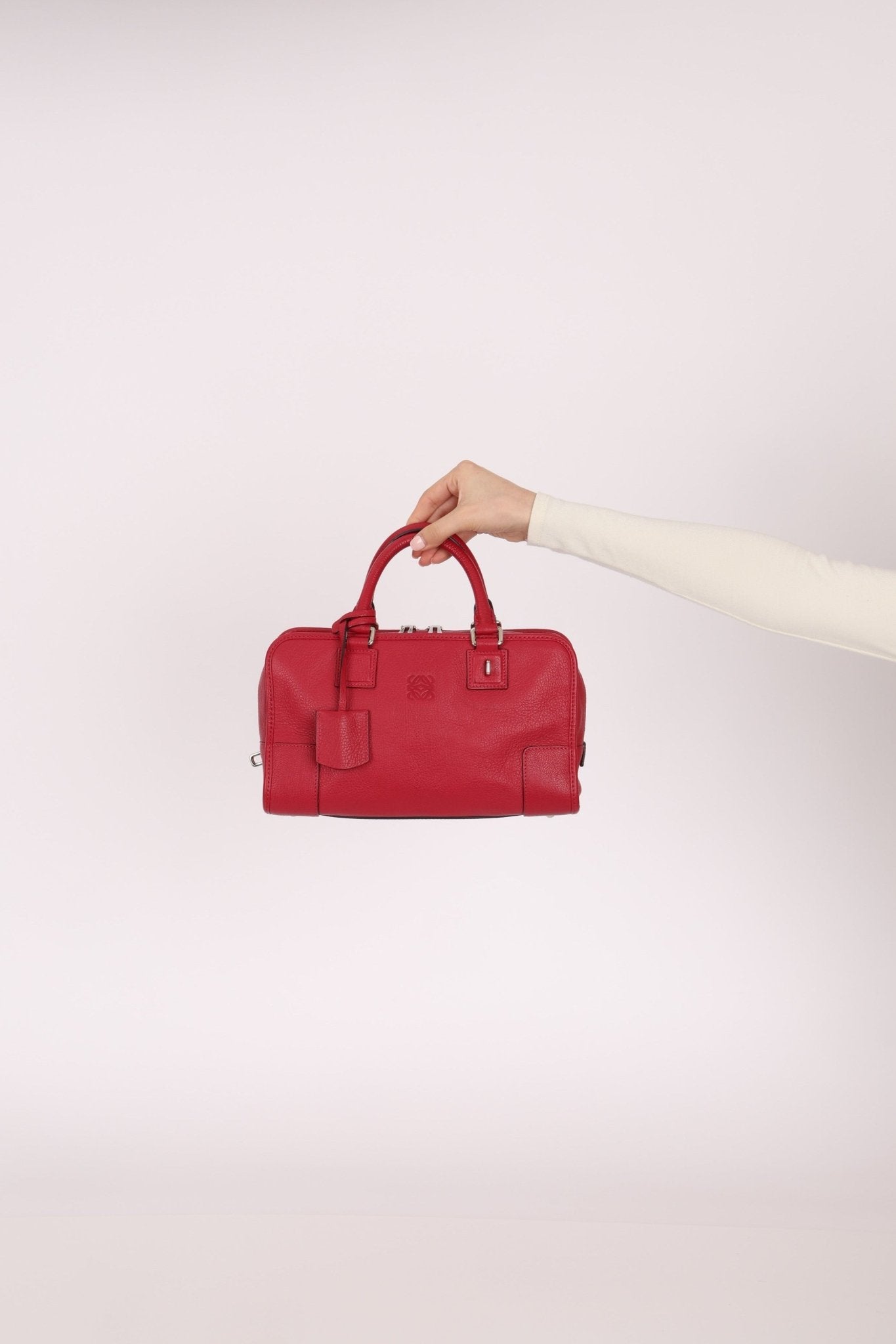 Loewe Leather Raspberry Amazona 28 - FashioNica