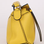 Loewe Lemon Yellow Mini Puzzle Bag - FashioNica