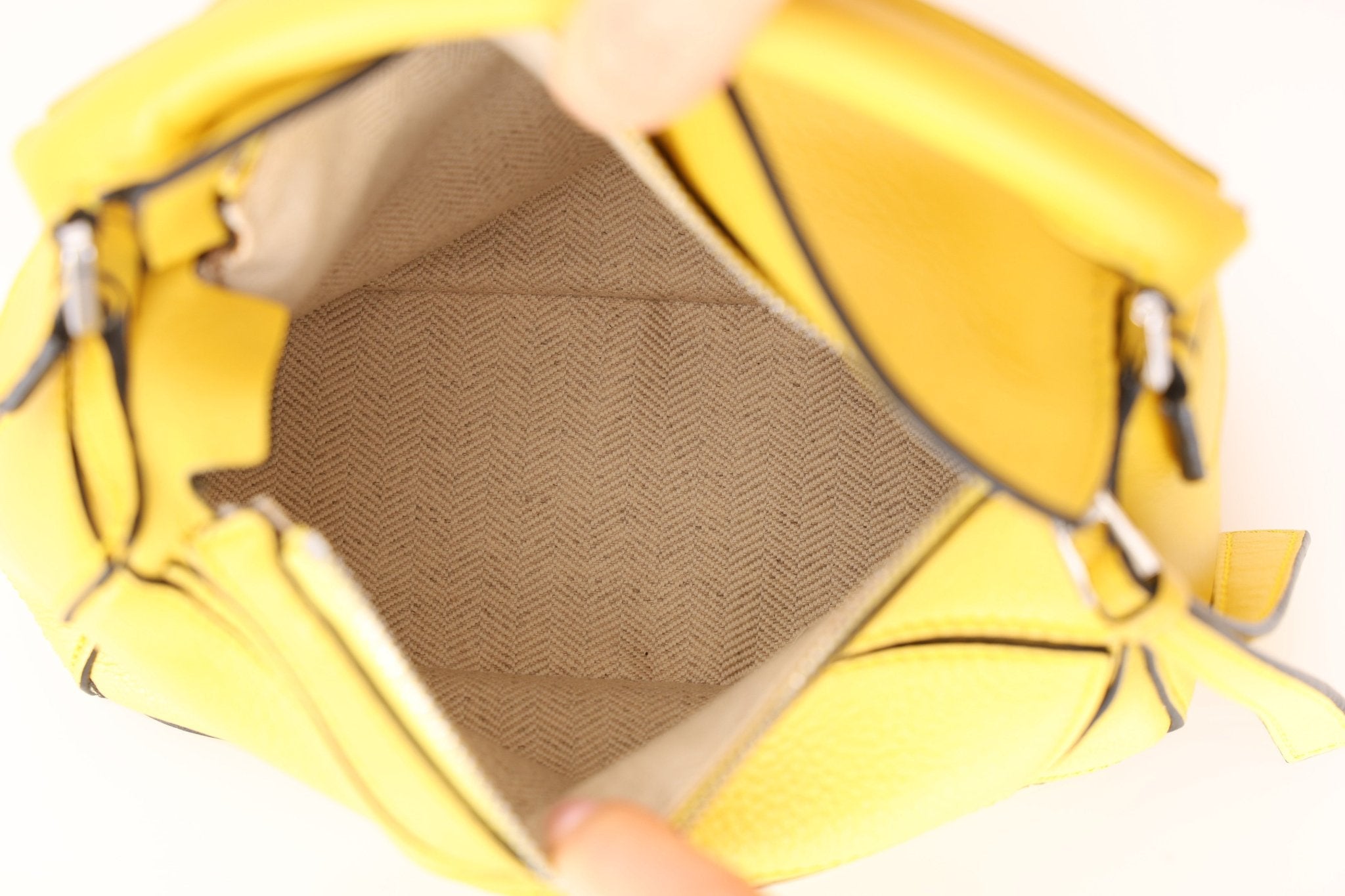 Loewe Lemon Yellow Mini Puzzle Bag - FashioNica