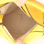 Loewe Lemon Yellow Mini Puzzle Bag - FashioNica