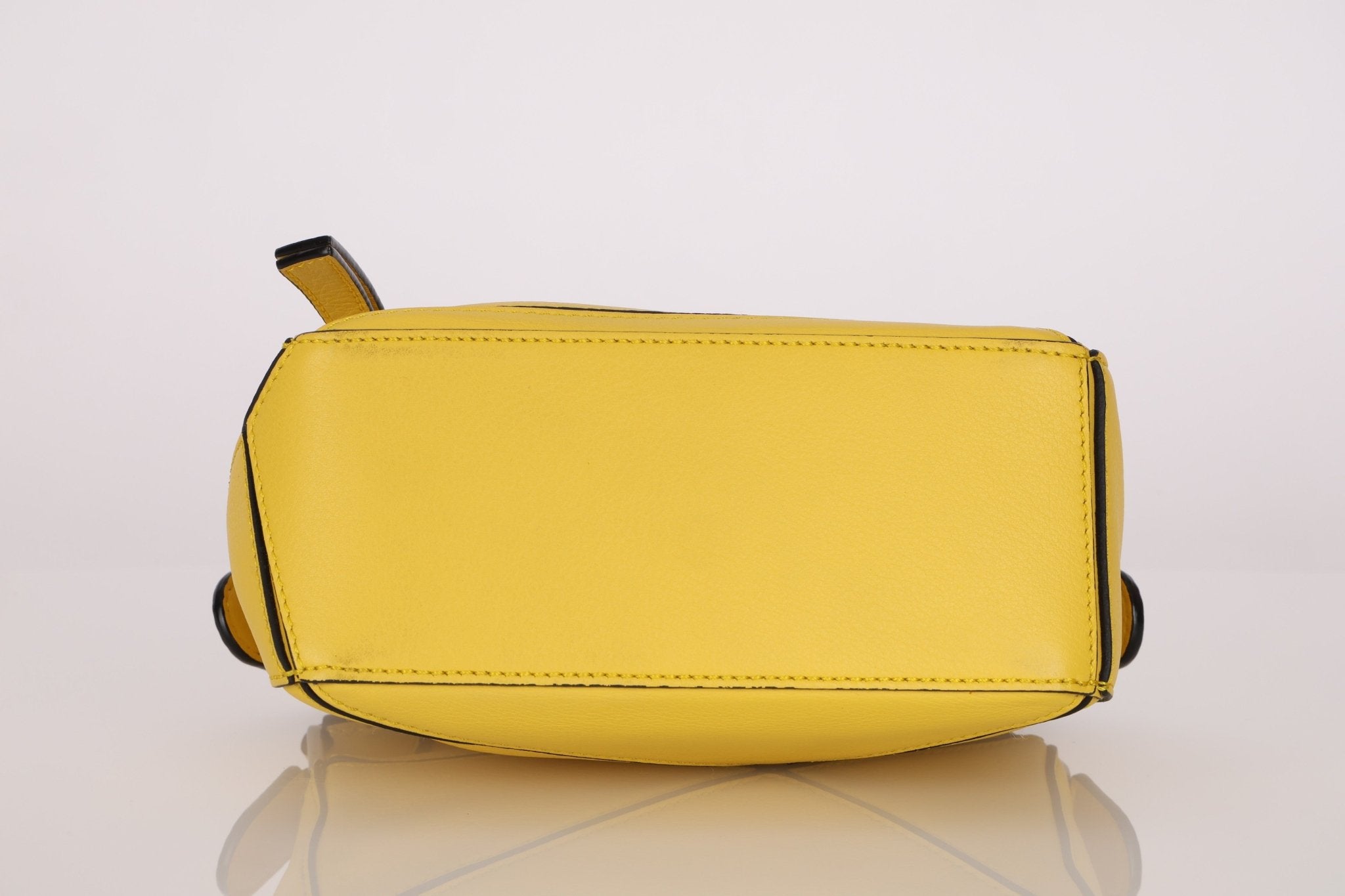 Loewe Lemon Yellow Mini Puzzle Bag - FashioNica