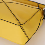 Loewe Lemon Yellow Mini Puzzle Bag - FashioNica