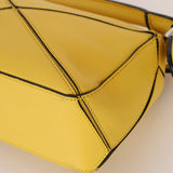 Loewe Lemon Yellow Mini Puzzle Bag - FashioNica