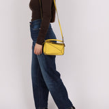 Loewe Lemon Yellow Mini Puzzle Bag - FashioNica