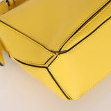 Loewe Lemon Yellow Mini Puzzle Bag - FashioNica