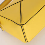 Loewe Lemon Yellow Mini Puzzle Bag - FashioNica