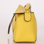 Loewe Lemon Yellow Mini Puzzle Bag - FashioNica