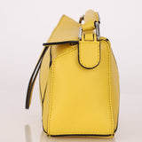 Loewe Lemon Yellow Mini Puzzle Bag - FashioNica