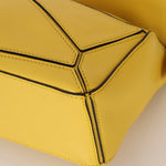 Loewe Lemon Yellow Mini Puzzle Bag - FashioNica