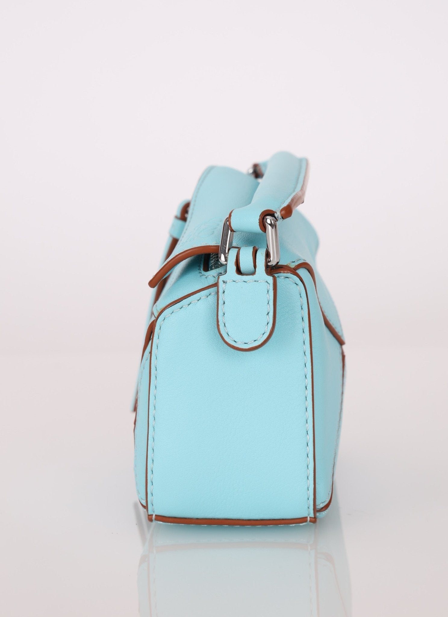 Loewe Light Blue Nano Puzzle on Chain - FashioNica