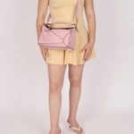 Loewe Light Pink Medium Puzzle - FashioNica