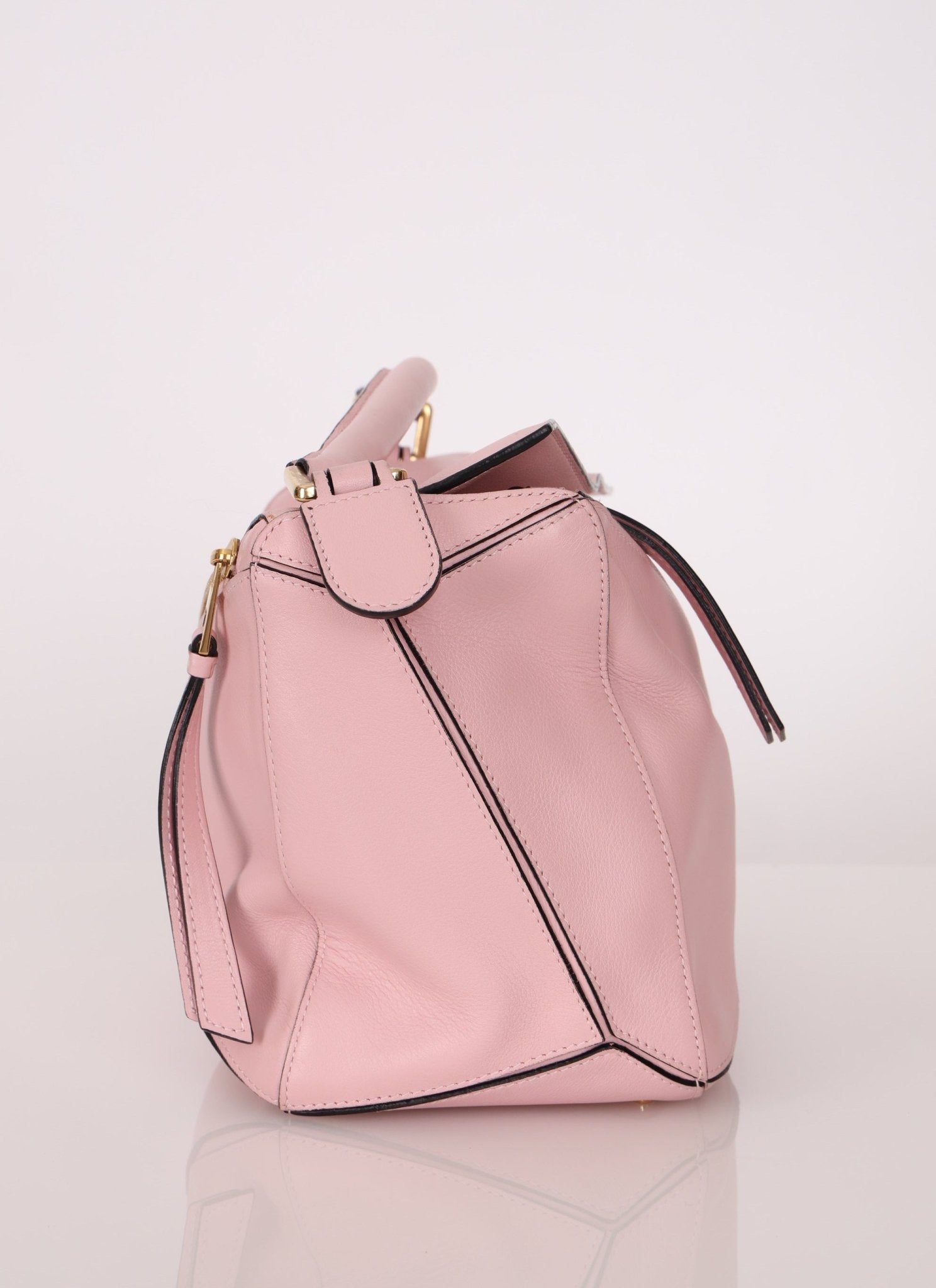 Loewe Light Pink Medium Puzzle - FashioNica
