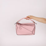 Loewe Light Pink Medium Puzzle - FashioNica