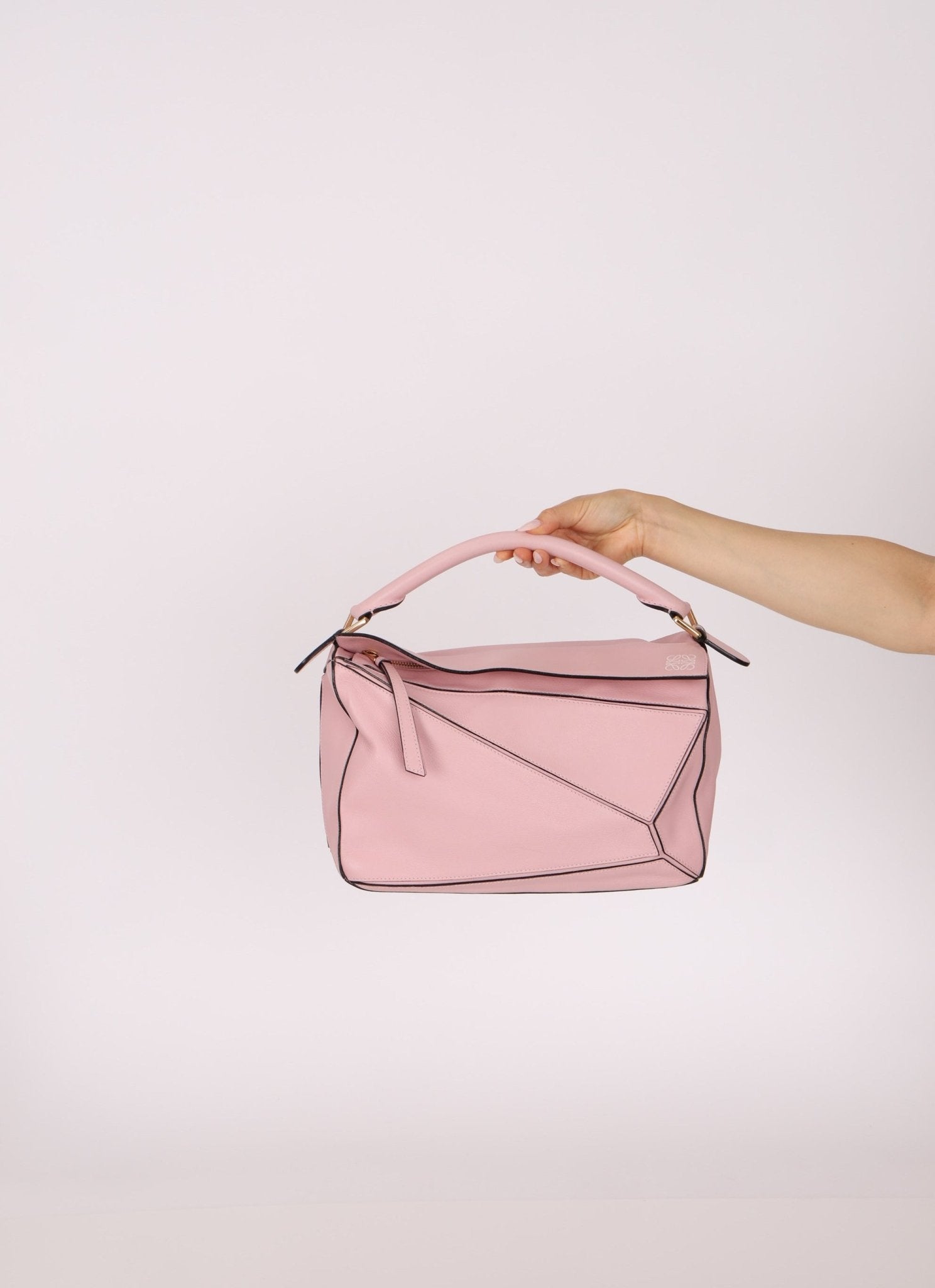 Loewe Light Pink Medium Puzzle - FashioNica
