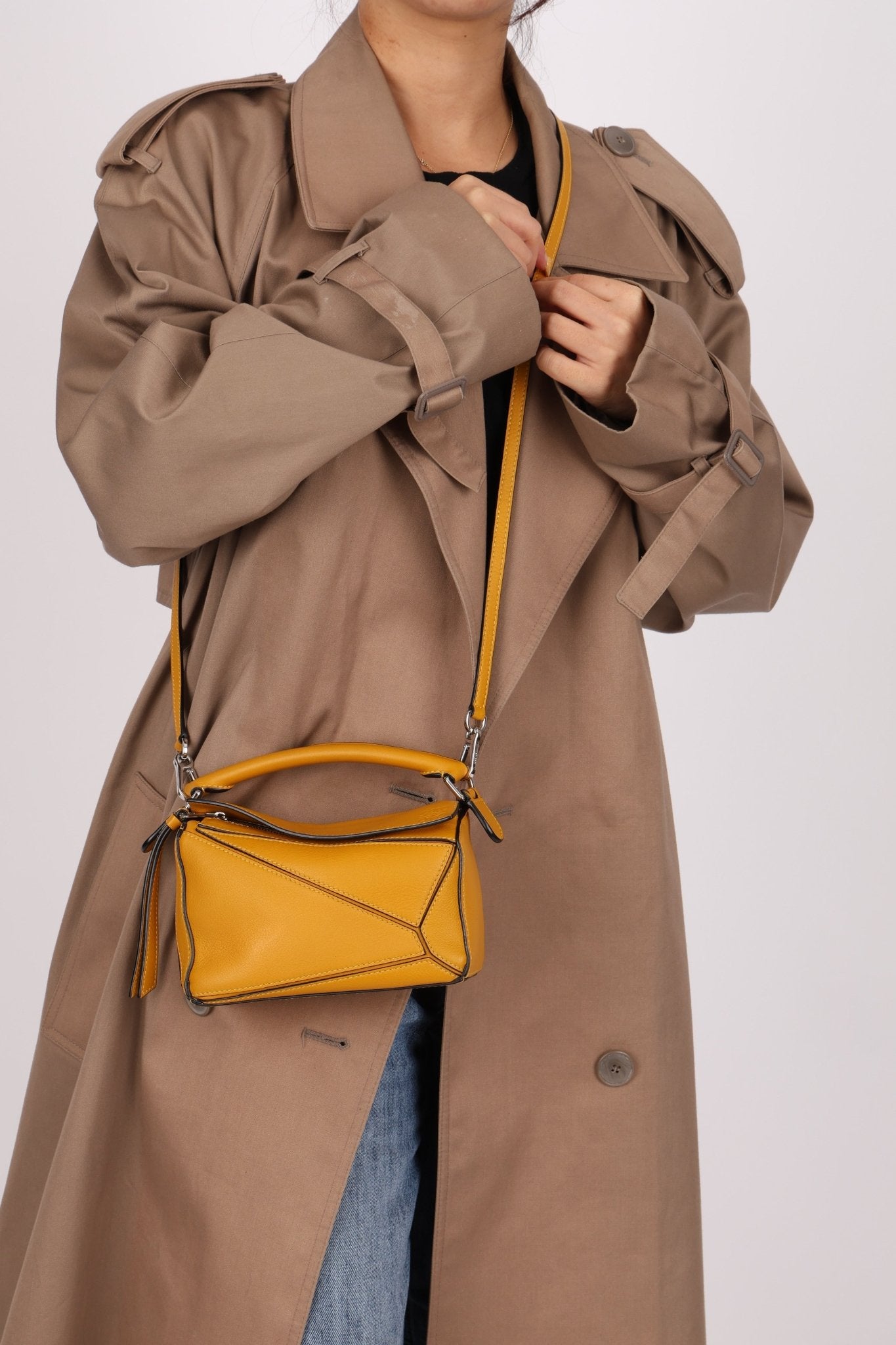 Loewe Marigold Mini Puzzle Bag - FashioNica