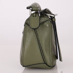 Loewe Matcha Leather Nano Puzzle - FashioNica
