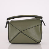 Loewe Matcha Leather Nano Puzzle - FashioNica