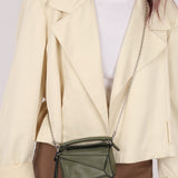 Loewe Matcha Leather Nano Puzzle - FashioNica