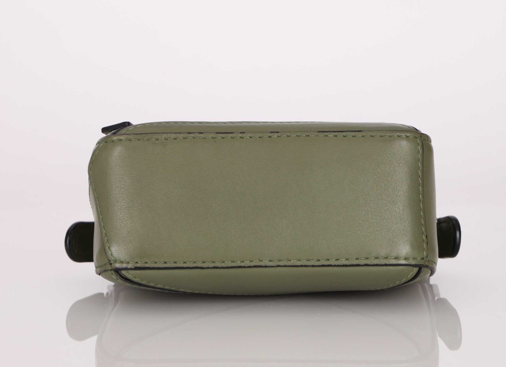 Loewe Matcha Leather Nano Puzzle - FashioNica