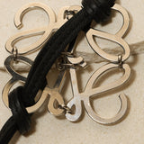 Loewe Metal Anagram and Calfskin Bag Charm - FashioNica