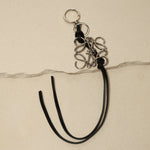 Loewe Metal Anagram and Calfskin Bag Charm - FashioNica