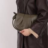 Loewe Olive Calfskin Paseo Flap - FashioNica