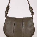 Loewe Olive Calfskin Paseo Flap - FashioNica