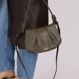 Loewe Olive Calfskin Paseo Flap - FashioNica