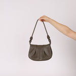 Loewe Olive Calfskin Paseo Flap - FashioNica
