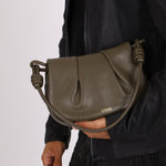 Loewe Olive Calfskin Paseo Flap - FashioNica