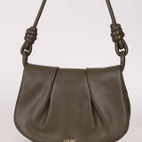 Loewe Olive Calfskin Paseo Flap - FashioNica