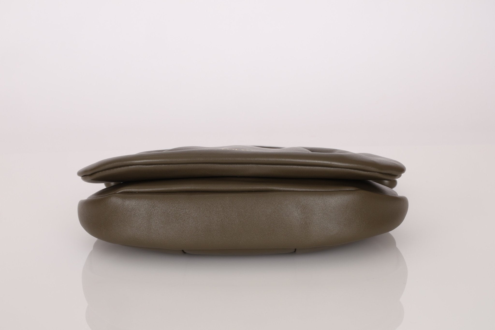 Loewe Olive Calfskin Paseo Flap - FashioNica