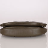 Loewe Olive Calfskin Paseo Flap - FashioNica