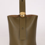 Loewe Olive Pebble Mini Bucket Bag - FashioNica