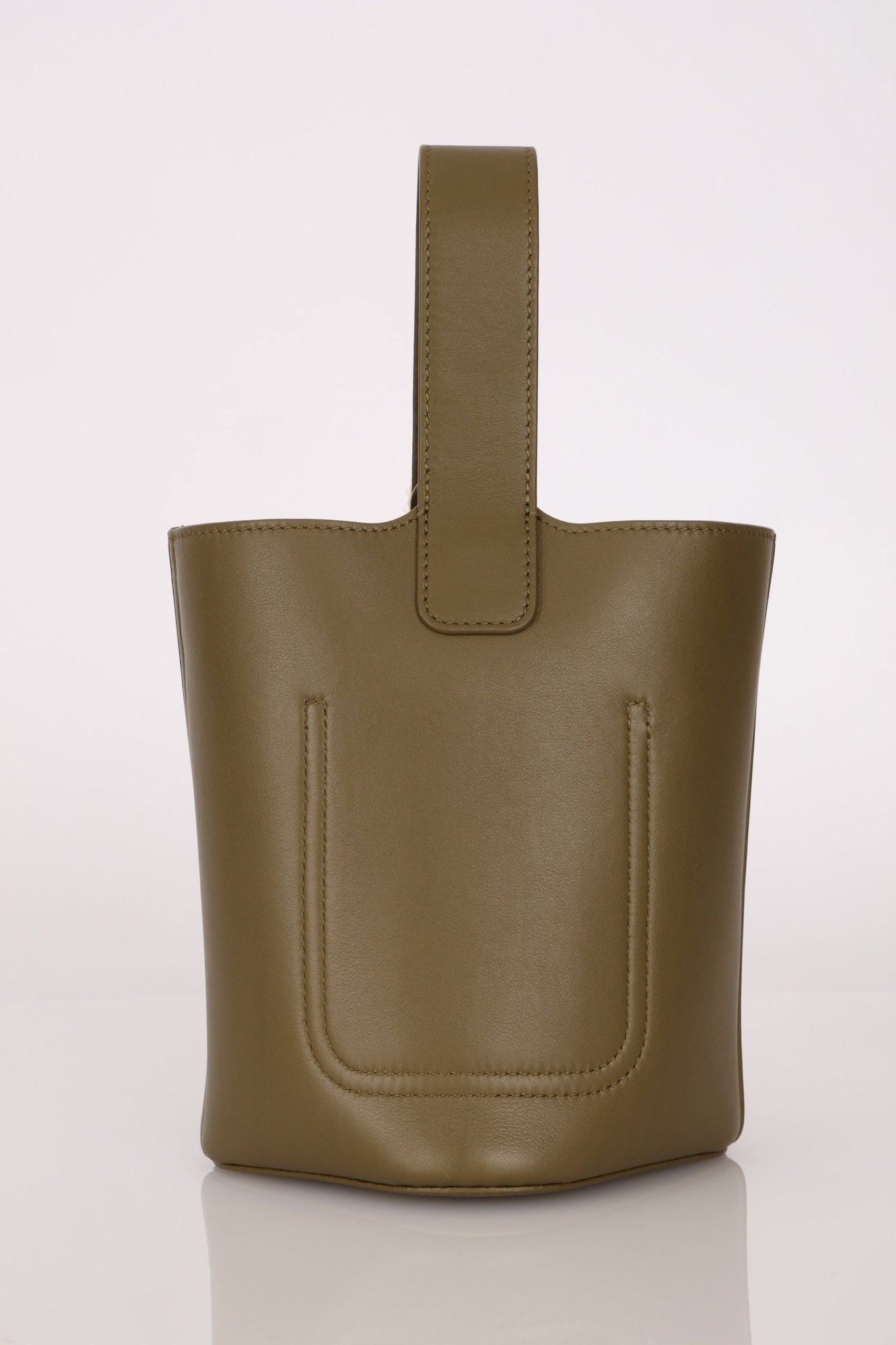 Loewe Olive Pebble Mini Bucket Bag - FashioNica