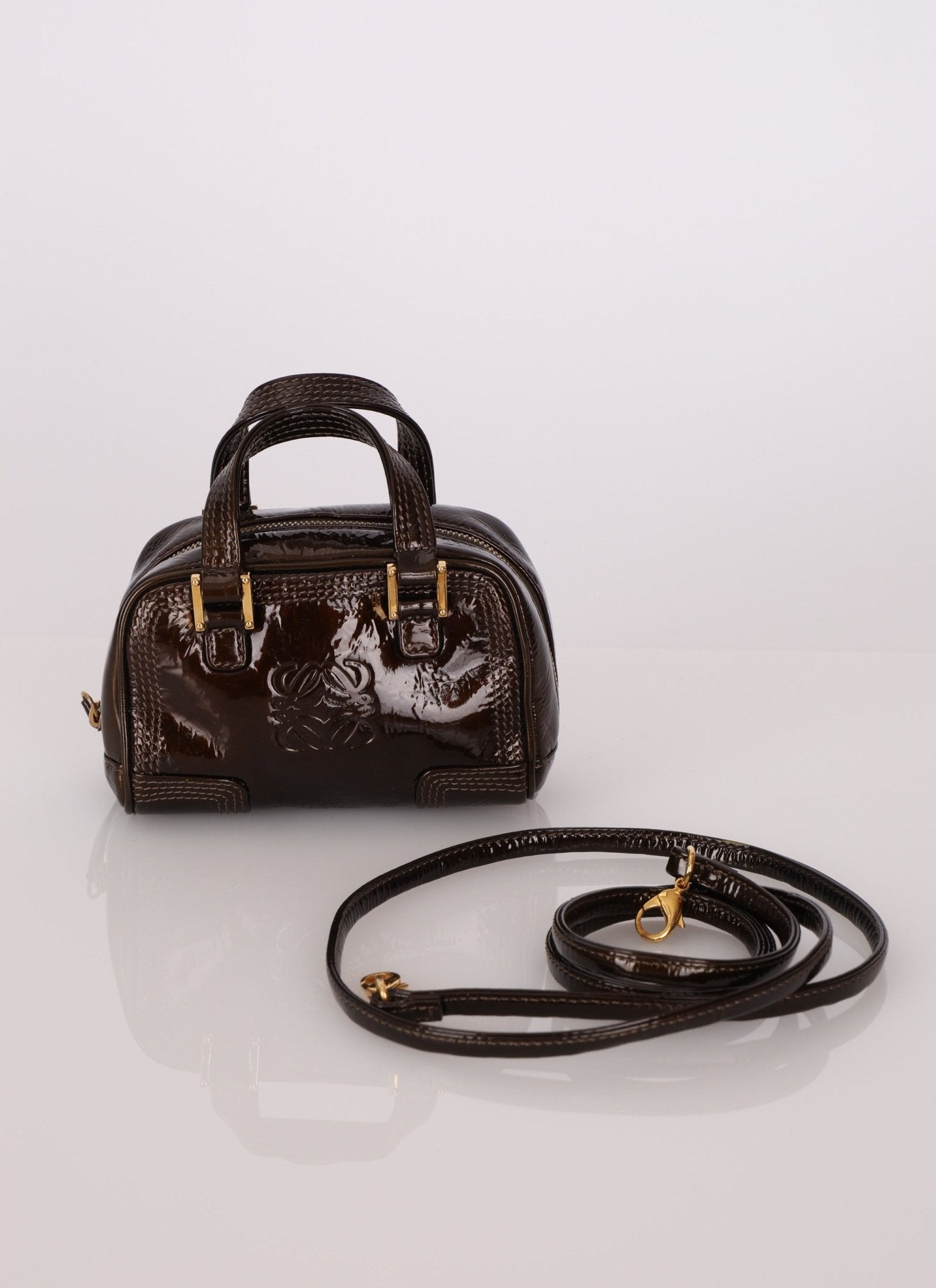 Loewe Patent Anagram Micro Amazona - FashioNica