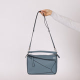 Loewe Periwinkle Blue Medium Puzzle - FashioNica