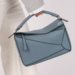 Loewe Periwinkle Blue Medium Puzzle - FashioNica