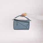 Loewe Periwinkle Blue Medium Puzzle - FashioNica