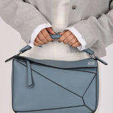 Loewe Periwinkle Blue Medium Puzzle - FashioNica